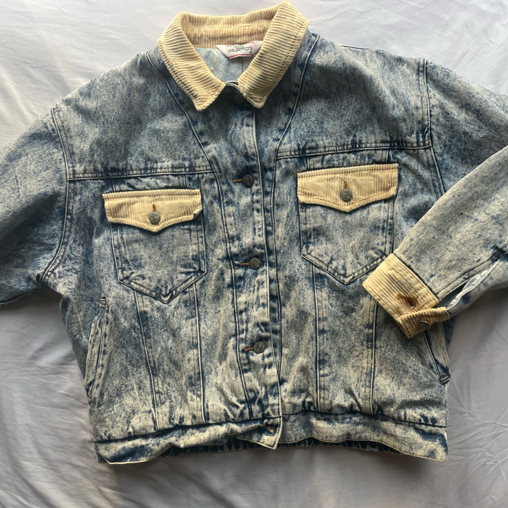 Palmetto’s Men's Blue Denim Jacket - Medium